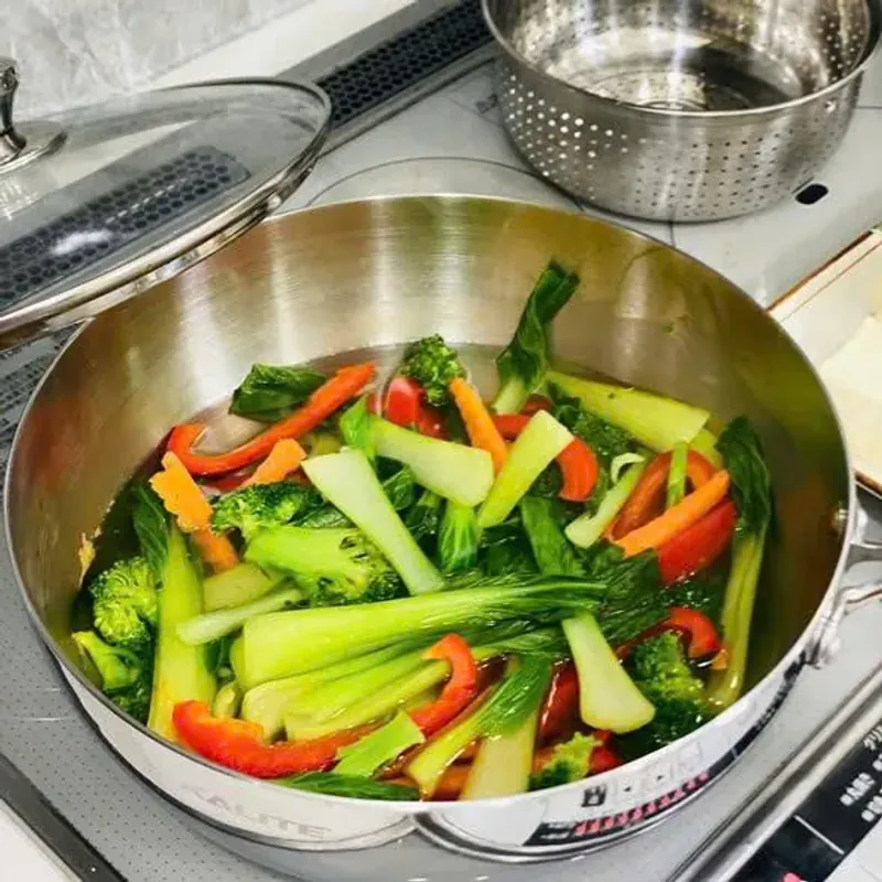 Chảo inox 304 Kalite KWP2501 – Chiên xào chuẩn vị mới 100% 723236