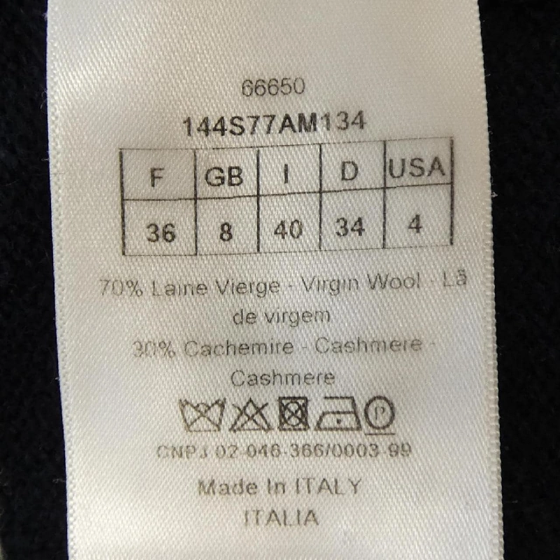 CHRISTIAN DIOR DIOR STAR Áo len & Cashmere 144S77AM134 DIORALPS 629972