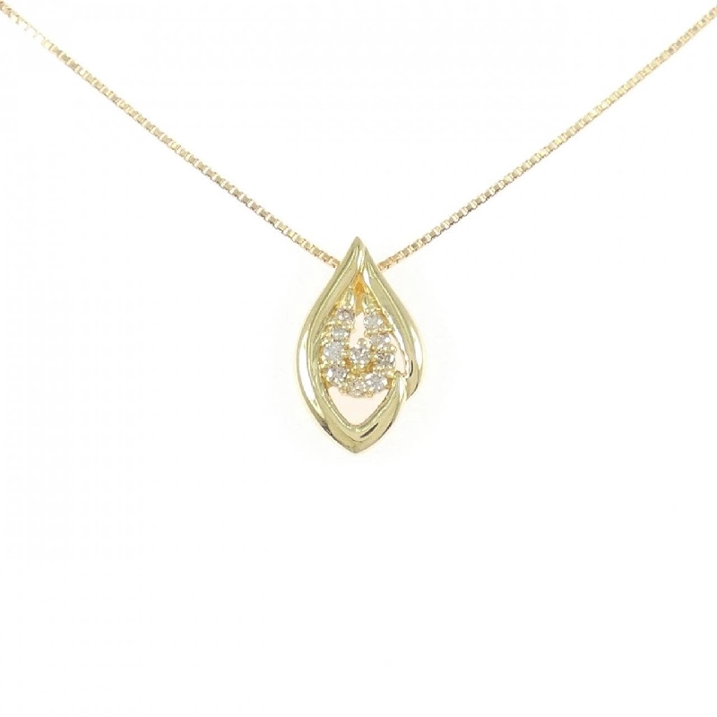 K18YG Dây chuyền kim cương 0.15CT - Hàng hiệu Chính hãng 857136