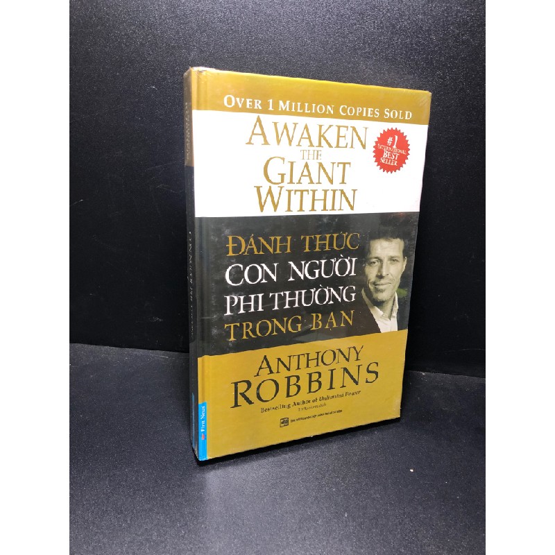 Đánh thức con người phi thường trong bạn ( Bìa cứng) Anthony Robbins mới 90% nguyên seal ố nhẹ HCM0611 30542