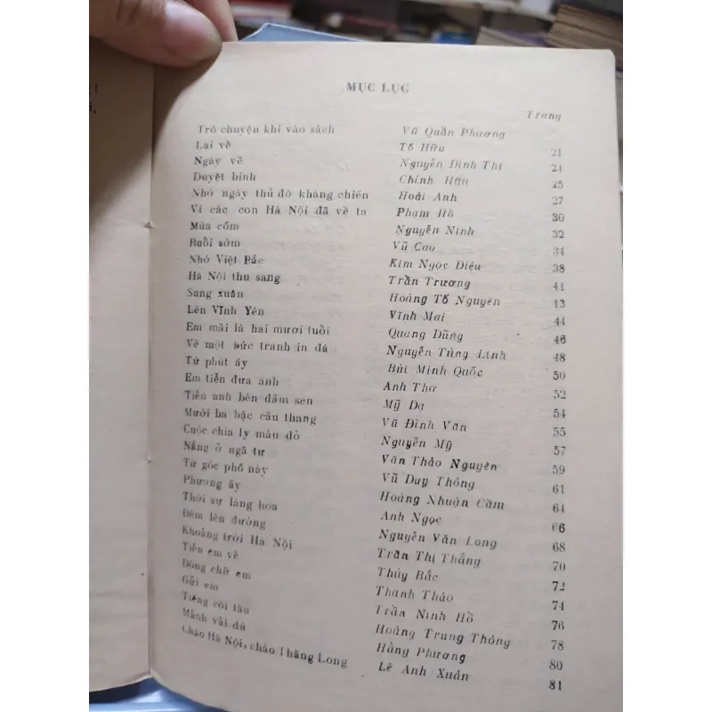 sách: Thơ Hà Nội (1954 - 1984) (A1) 568287
