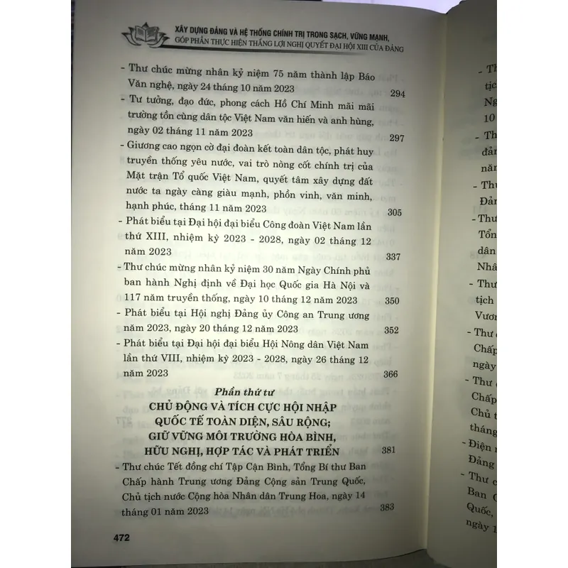 Xây dựng Đảng và Hệ thống chính trị trong sạch, vững mạnh 704267