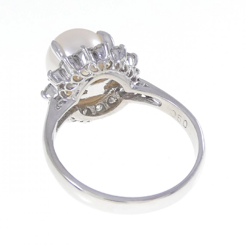 Nhẫn ngọc trai Akoya PT900 8.7mm - Hàng hiệu Authentic 850561