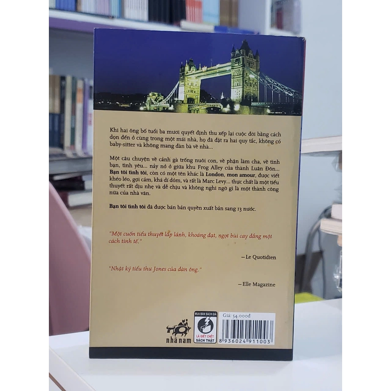 Bạn tôi Tình tôi - Tiểu thuyết Marc Levy 499024