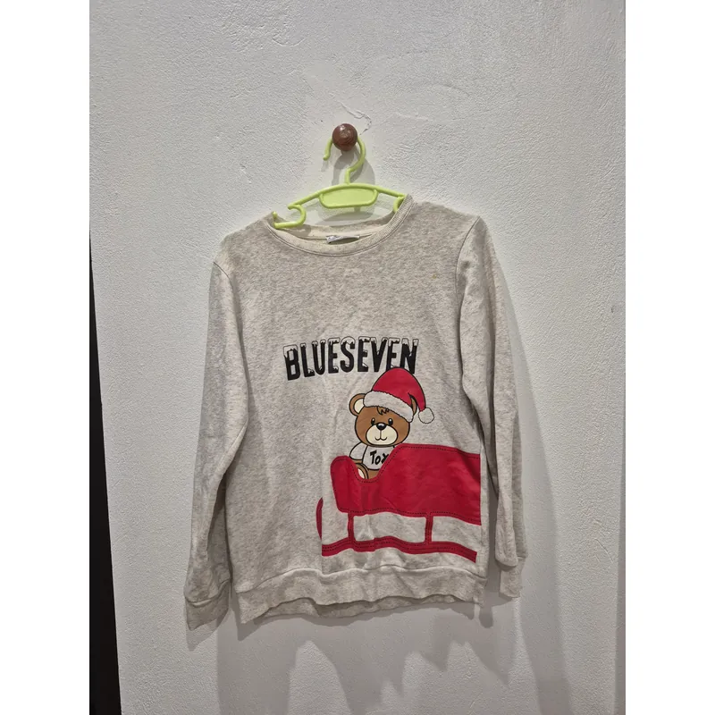 Áo len nữ dài tay Blue Seven (size 16) chính hãng (đã qua sử dụng và xỉn màu) 738165