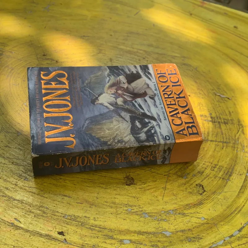 A CAVERN OF BLACK ICE- J.V. JONES 763393