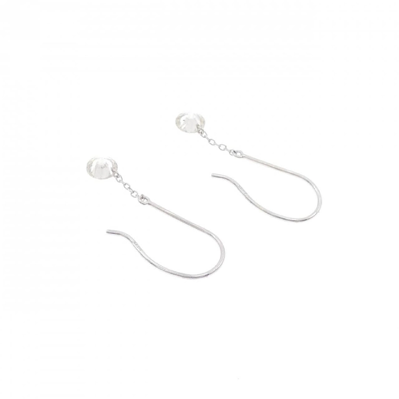 K18WG Bông tai kim cương - Hàng hiệu Chính hãng 868008