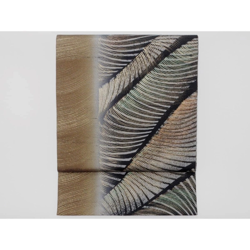 Đai lưng túi, đai lưng nhuộm, hoàn thiện vàng, họa tiết toàn bộ, hai mặt - Hàng hiệu Authentic 875964