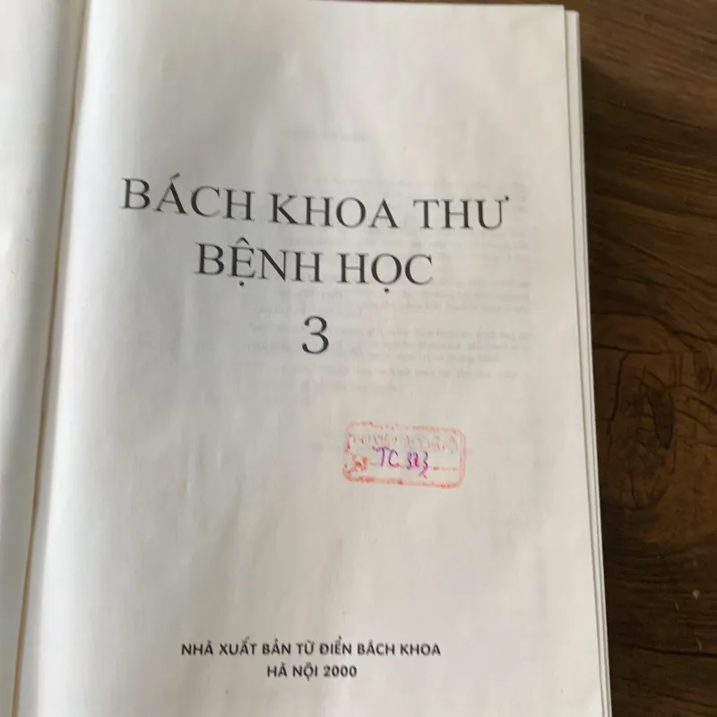 Bách khoa thư bệnh học tập 3 977940