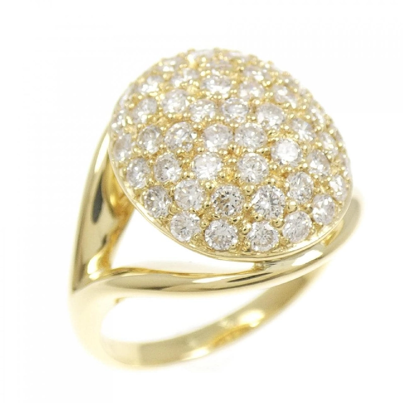 Nhẫn kim cương Pavé K18YG 1.14CT - Hàng hiệu Chính hãng 851244