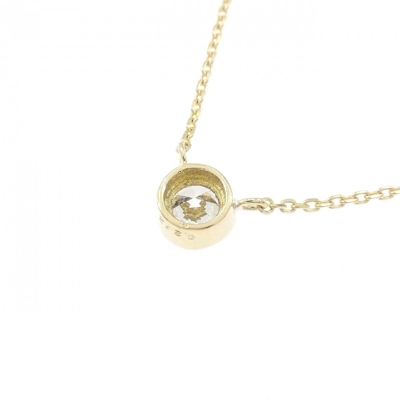 Dây chuyền kim cương K18YG 0.212CT G SI2 Tốt - Hàng hiệu Chính hãng 873316