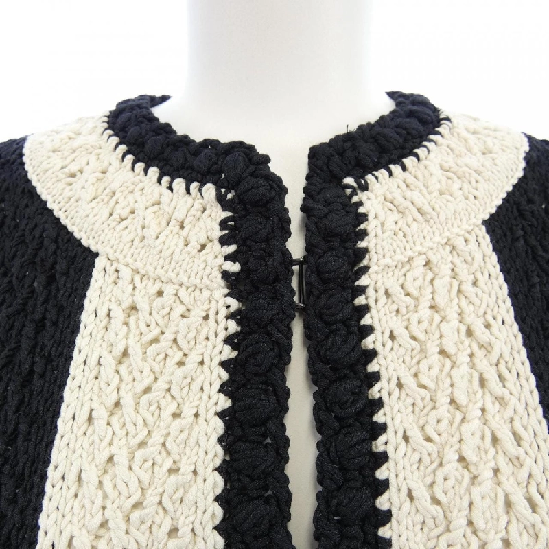 Jacket không cổ CHANEL P72002K10363 22C 631619