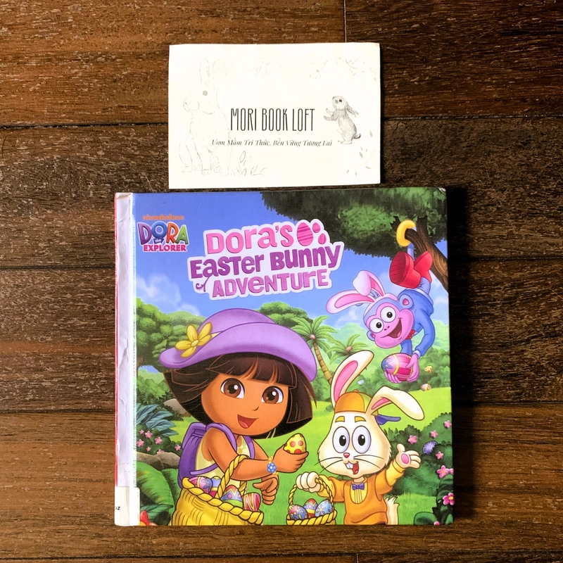 Sách tranh tiếng anh Dora's Easter Bunny Adventure, Used, Bìa cứng 479276