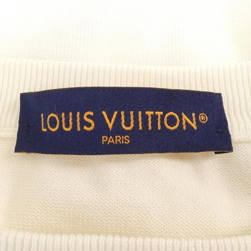 Louis Vuitton Áo thun ngắn tay cotton cổ tròn HQN40WZ34 - Hàng hiệu Authentic 897102