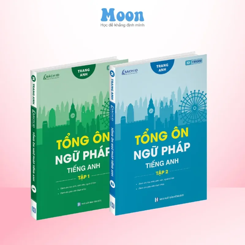 Combo Tổng Ôn Ngữ Pháp Tiếng Anh - Tập 1, Tập 2 - Bản Đặc Biệt 795811