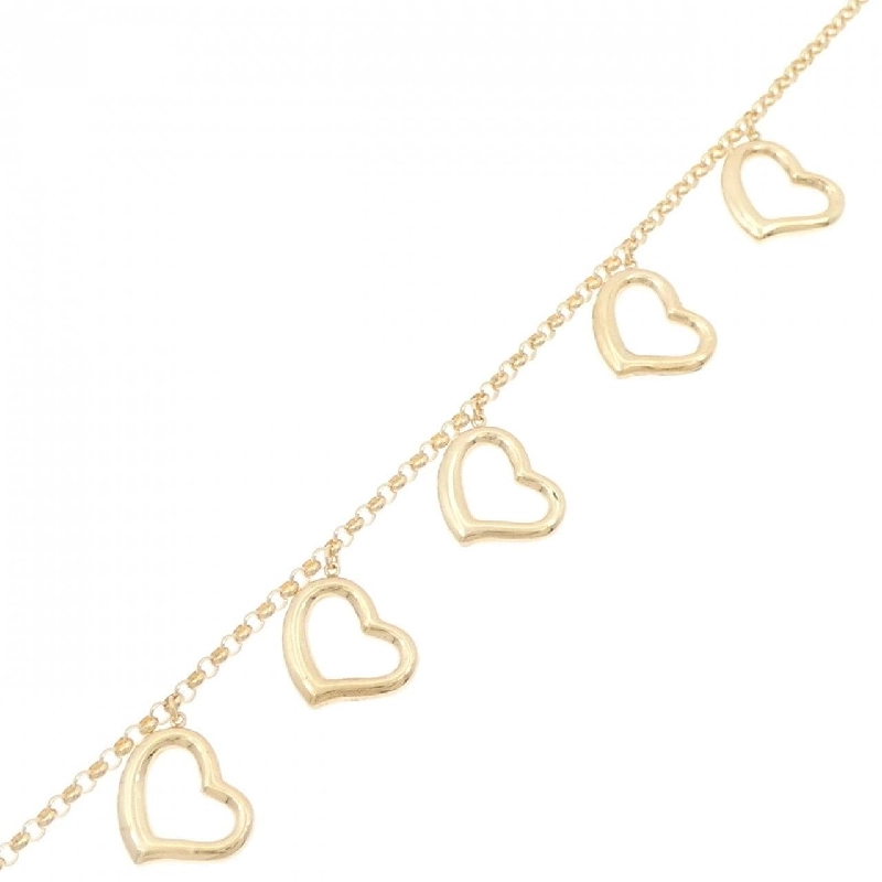 K18YG Dây chuyền trái tim - Hàng hiệu Authentic 873490