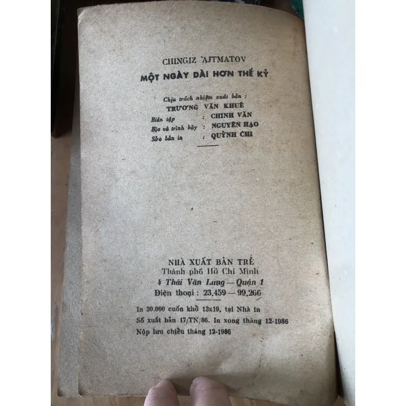 Một ngày dài hơn thế kỷ-tiểu thuyết 973866