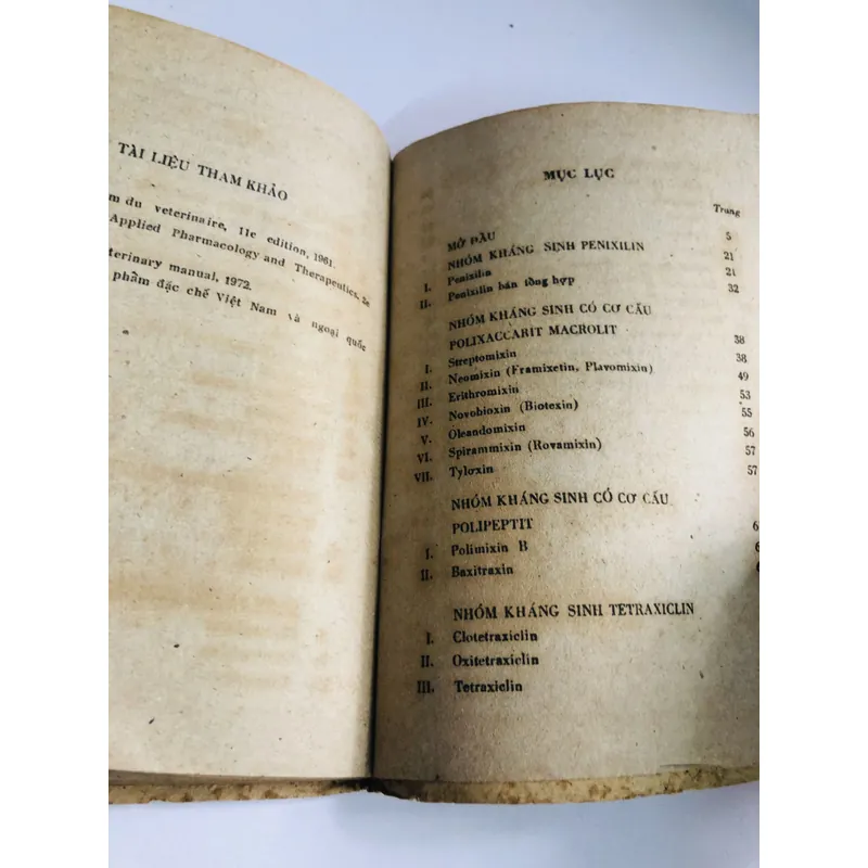 KHÁNG SINH TRONG THÚ Y 701994