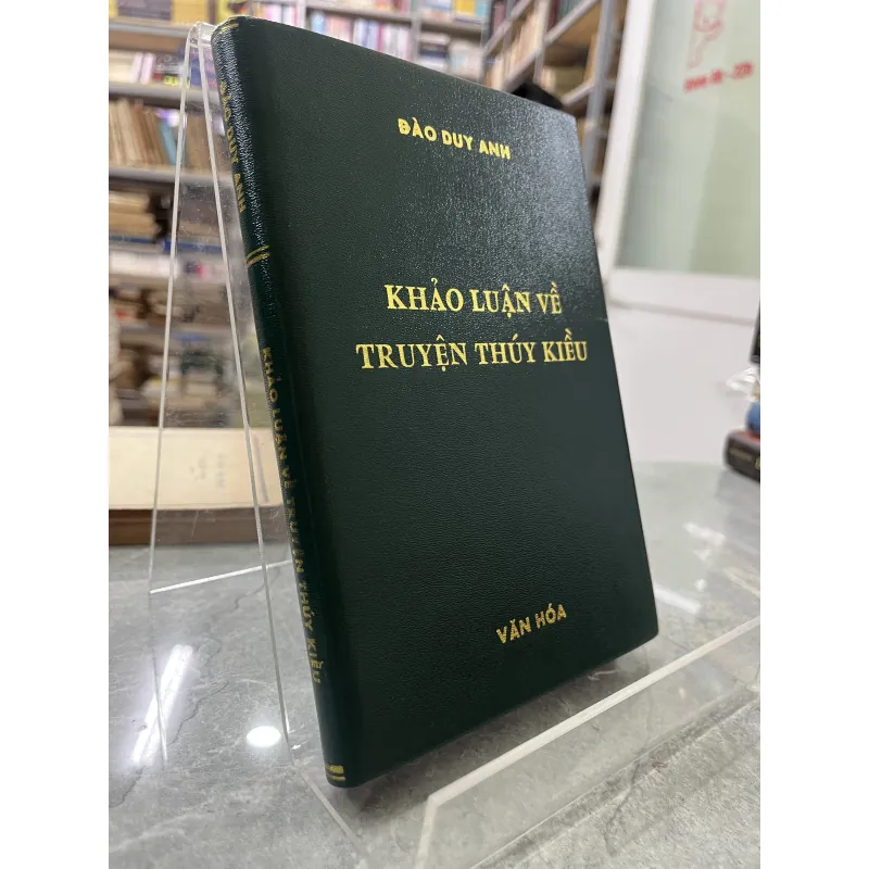 KHẢO LUẬN VỀ TRUYỆN THUÝ KIỀU - ĐÀO DUY ANH 760115