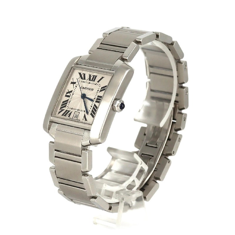 Cartier Tank Française LM W51002Q3 SS tự động - Hàng hiệu chính hãng 887545