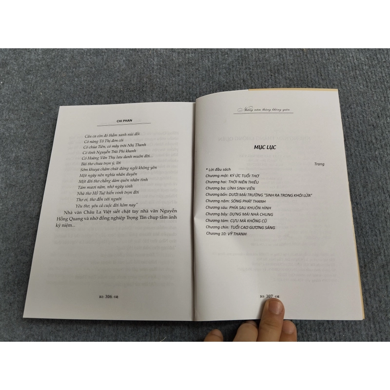 NHỮNG NĂM THÁNG KHÔNG QUÊN - CHI PHAN 469849