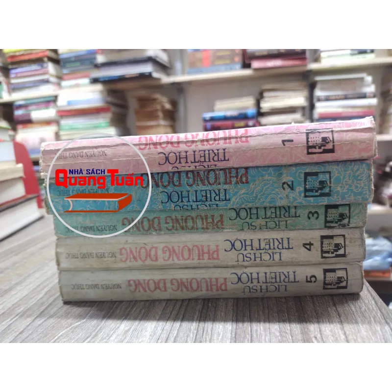 Sách: Lịch sử Triết học Phương Đông (trọn bộ 5 tập) - Nguyễn Đăng Thục (A2) 576434