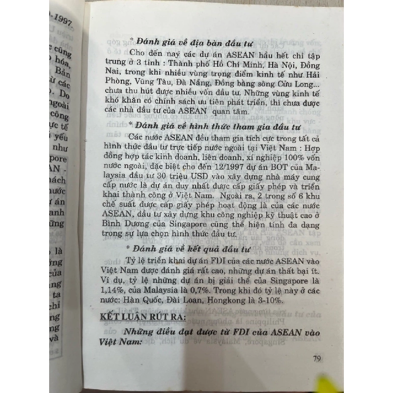 Quan hệ thương mại- đầu tư giữa Việt Nam và các nước thành viên Asean - PGS. Võ Thanh Thu 729155