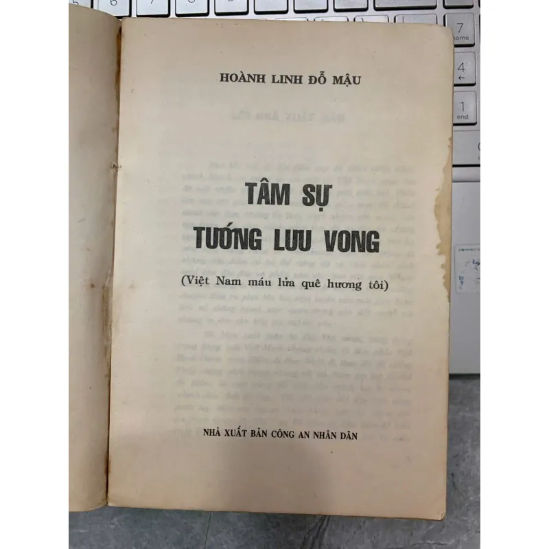 HỒI KÝ HOÀNH LINH ĐỖ MẬU TÂM SỰ TƯỚNG LƯU VONG - HOÀNH LINH ĐỖ MẬU 712487