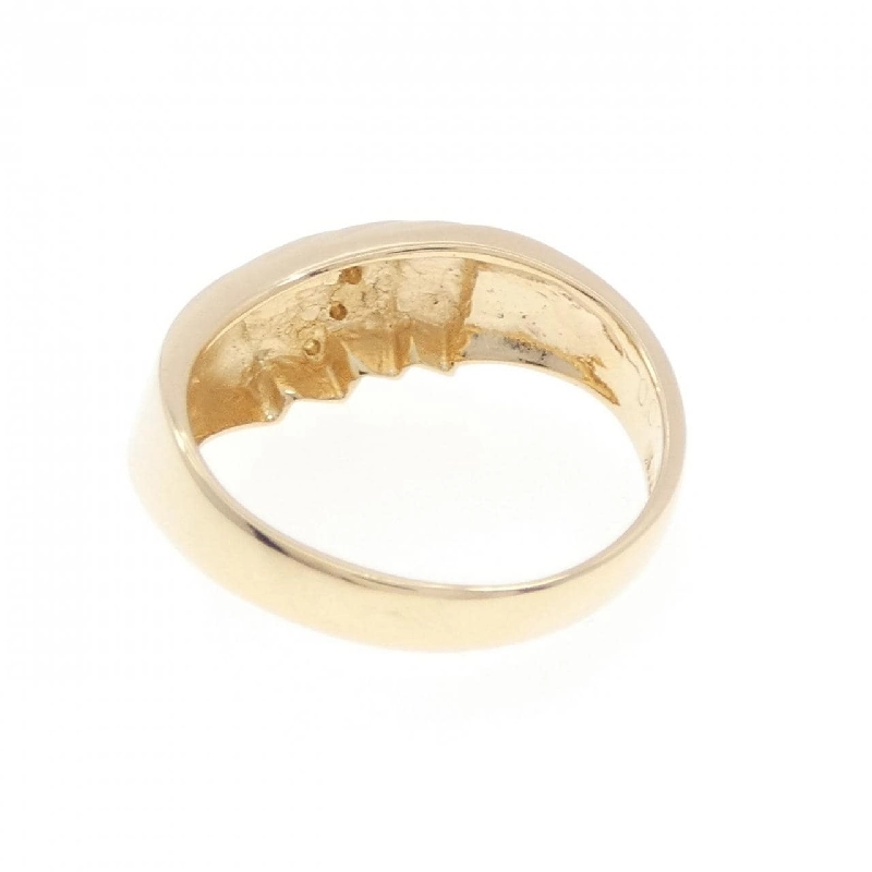 Nhẫn kim cương K18YG 0.03CT 667985