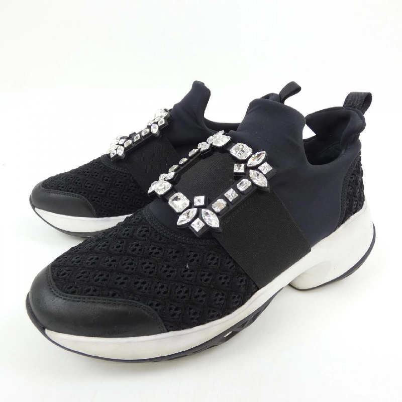 Giày sneaker ROGER VIVIER Viv' Run Strass Buckle - Hàng hiệu Authentic 829107