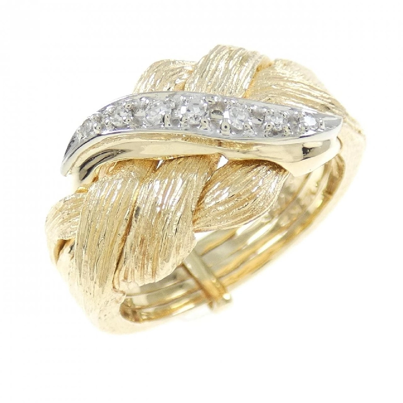 Nhẫn kim cương 14KYG/14KWG 671681