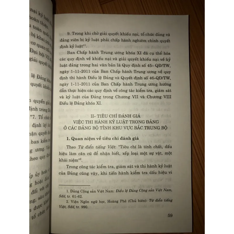Kỷ luật của Đảng và thi hành kỷ luật trong Đảng ở các Đảng bộ tỉnh khu vực BTB hiện nay  723059