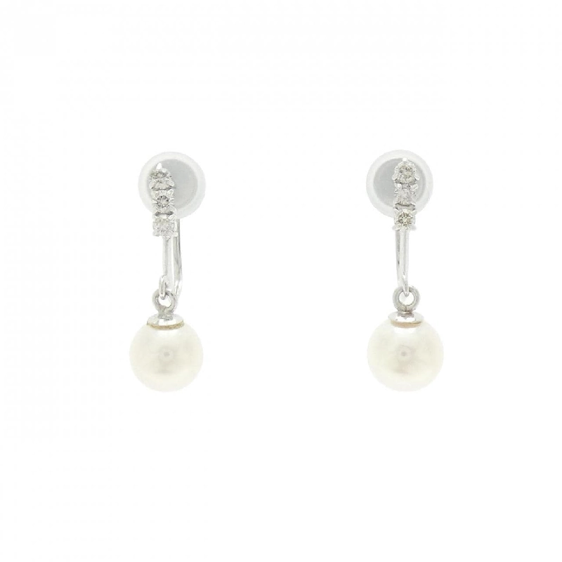 K14WG Bông tai ngọc trai Akoya 6.0mm - Hàng hiệu Chính hãng 873800