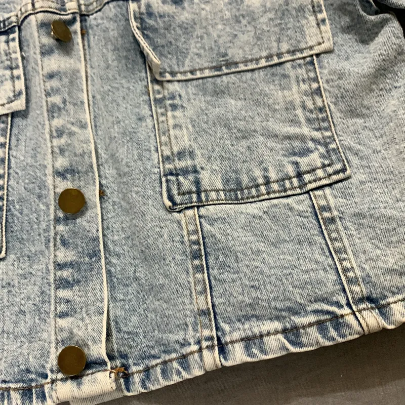 Áo khoác jean size S, M còn mới , mặc 2 lần 729202