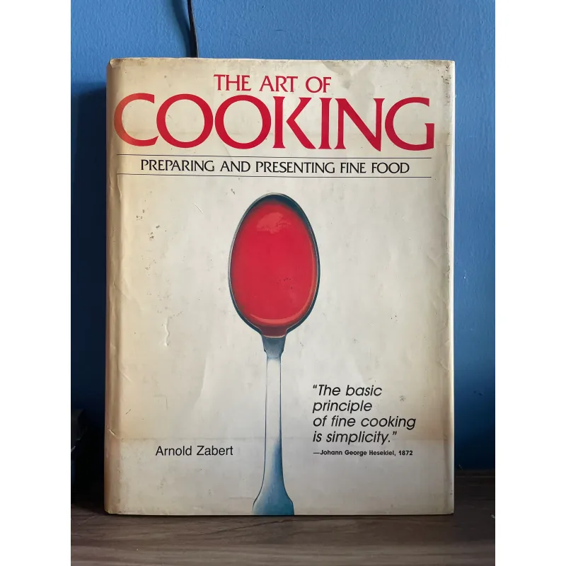 Sách Nấu Ăn The Art of Cooking của Arnold Zabert - Cũ 752079