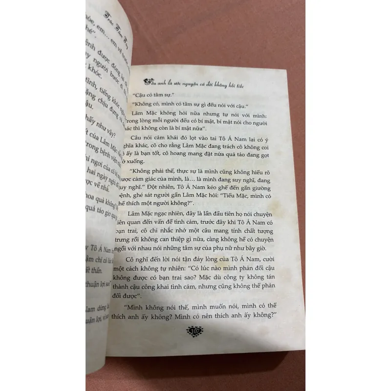 Yêu anh là ước nguyện cả đời không hối tiếc 🌊 694698