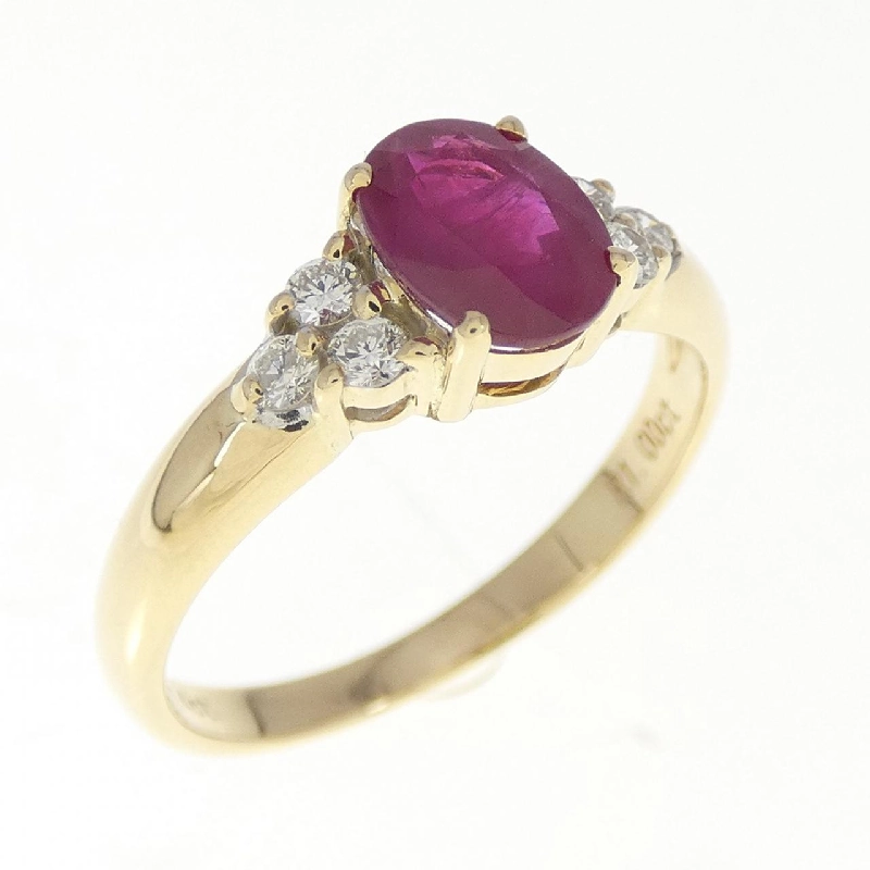 Nhẫn Ruby K18YG 1.00CT 671162