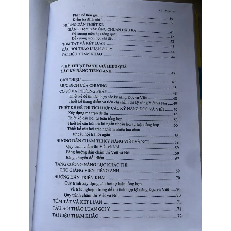 Xây dựng và triển khai chương trình tiếng Anh tăng cường không chuyên ngữ 708080