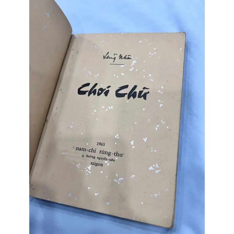 Chơi chữ - Lãng Nhân (bản đặc biệt có thủ bút tác giả) 589172