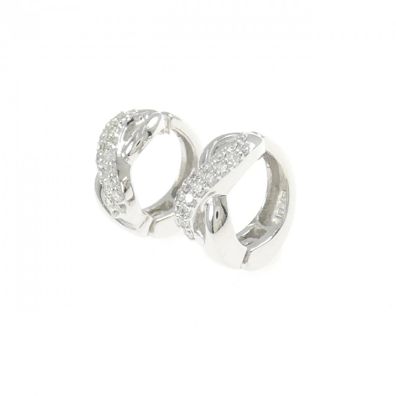 K18WG Bông tai kim cương 0.30CT - Hàng hiệu Chính hãng 873808