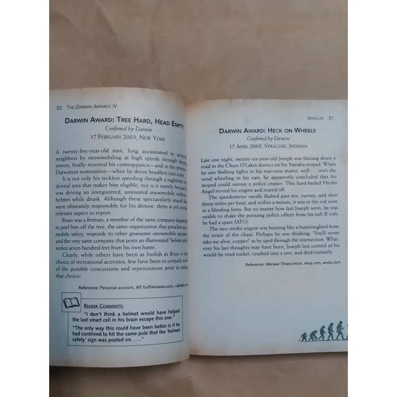 The Darwin Awards -Wendy Northcutt 1007185