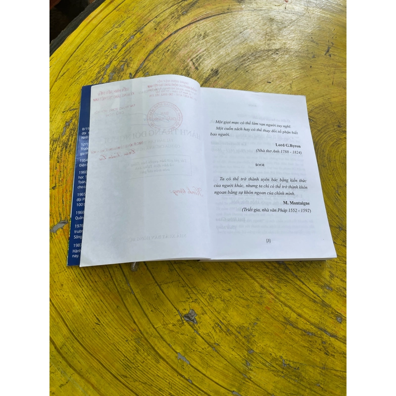 HÀNH TRANG ĐỜI NGƯỜI- BÙI MẠNH GIAO 536887