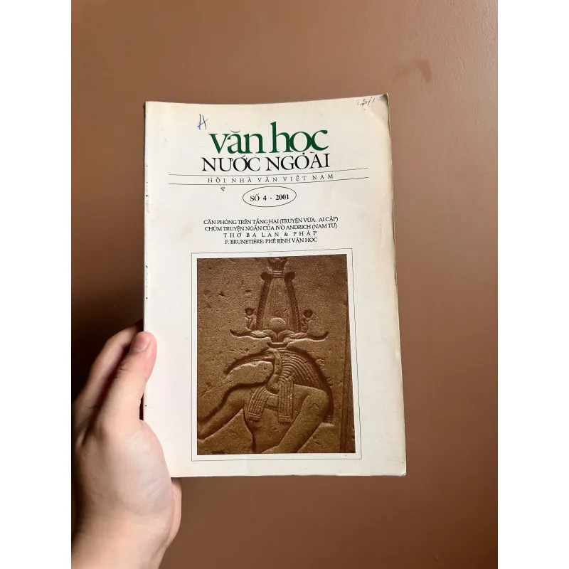 Tạp Chí Văn Học Nước Ngoài - Tổng Hợp Số 2001 (gồm Sigmund Freud, Helmut Zenker, v.v) 738047
