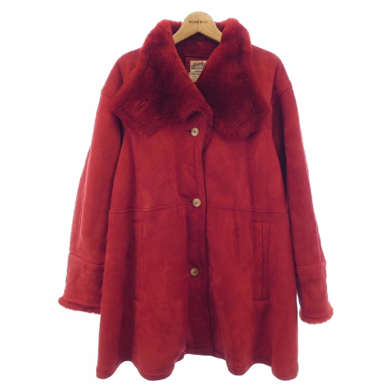 【Mã giảm giá】【Cổ điển】Áo khoác lông cừu HERMES 636808