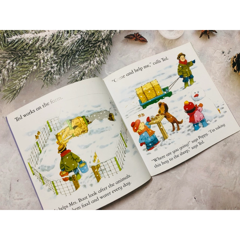 Sách tranh Usborne Farmyard tales 546050