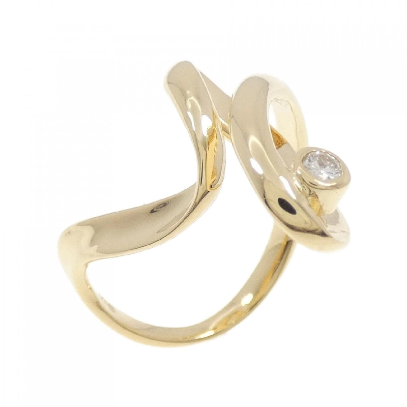 Nhẫn kim cương K18YG 0.07CT - Hàng hiệu Authentic 855629