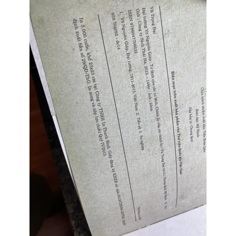 Đại tướng Võ Nguyên Giáp Tư lệnh của các tư lệnh, chính uỷ của các chính uỷ 707506