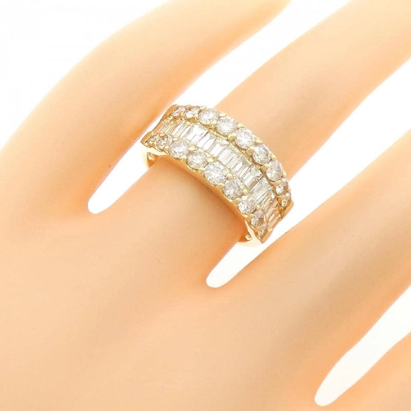 Nhẫn kim cương K18YG 2.00CT 669530