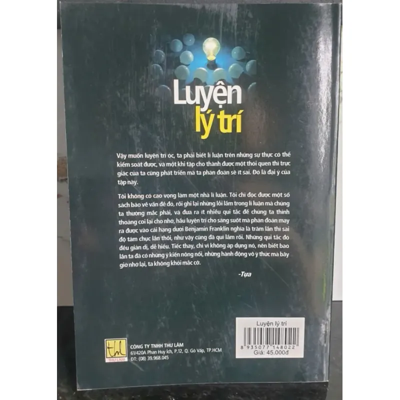 Luyện Lý Trí - Nguyễn Hiến Lê 716520