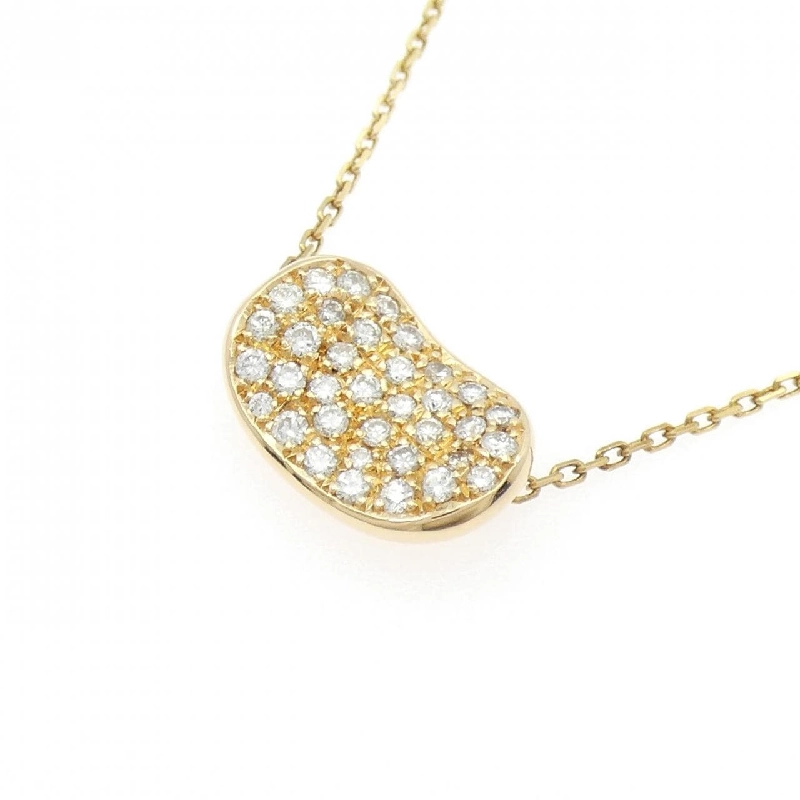 K18PG Pave Diamond Necklace 0.63CT - Hàng hiệu Chính hãng 855670